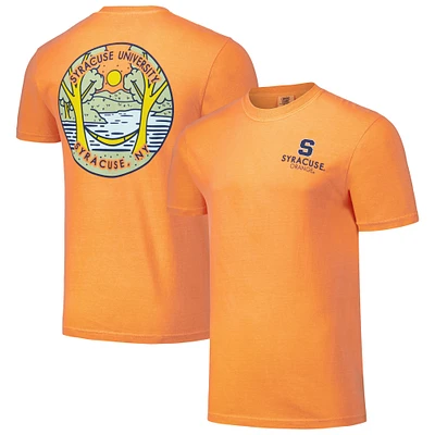 T-shirt unisexe Orange Syracuse Scenic Comfort Colors