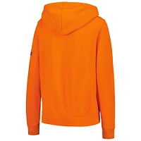 Colosseum Orange Syracuse Big Logo Pull à capuche pour femme