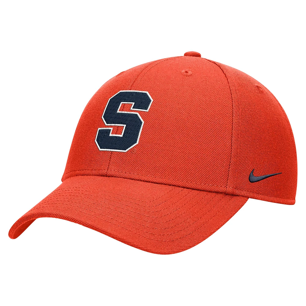 Casquette réglable Nike Orange Syracuse Orange 2024 Sideline Club pour jeune