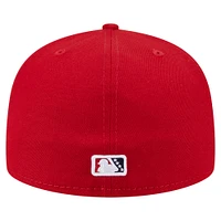 Men's New Era  Red Tacoma Rainiers Authentic Collection 59FIFTY Fitted Hat