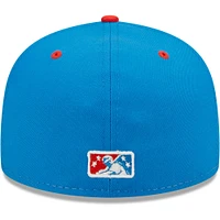 Men's New Era White/Orange Familia De Tacoma Copa La Diversion 59FIFTY Fitted Hat