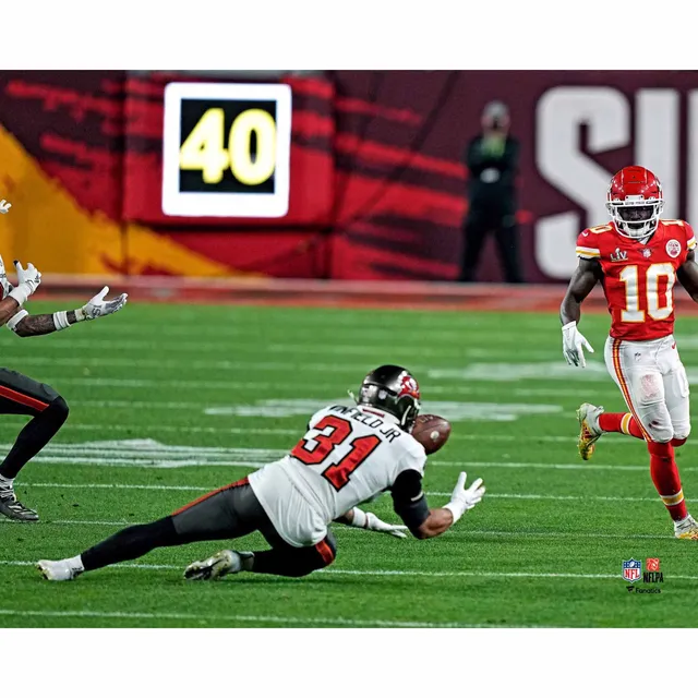 Antoine Winfield Jr. Tampa Bay Buccaneers Unsigned Fumble Recovery Celebration Photograph