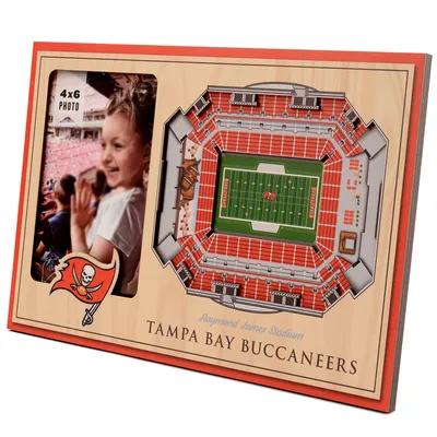 Tampa Bay Buccaneers 3D StadiumViews Picture Frame - Brown