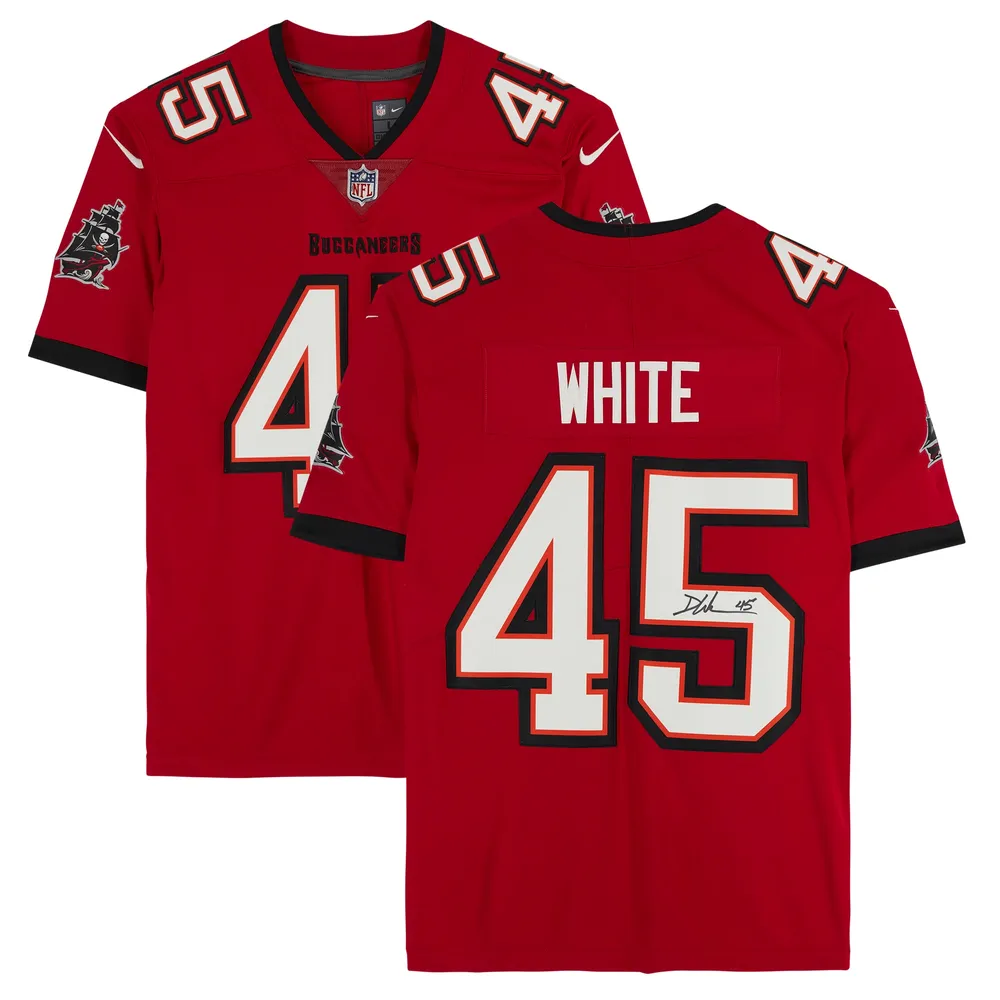 Lids Devin White Tampa Bay Buccaneers Fanatics Authentic Autographed Nike  Limited Jersey - Red