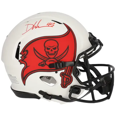 Tom Brady Tampa Bay Buccaneers Autographed Riddell Lunar Eclipse Alternate Speed Flex Authentic Helmet with NFL Pass Rec 10/3/21 Inscription