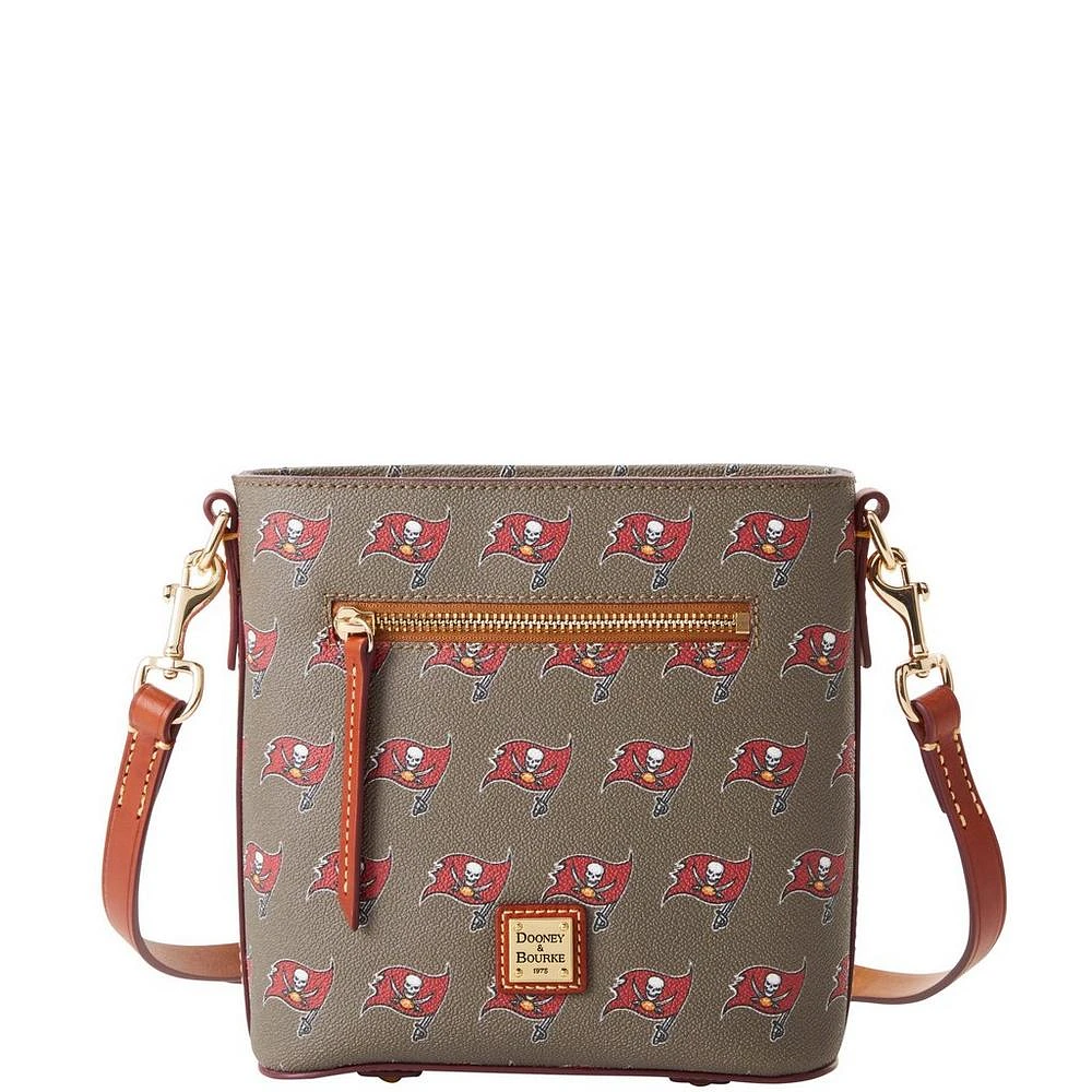 Dooney & Bourke Tampa Bay Buccaneers Signature Small Zip Crossbody Pursuit