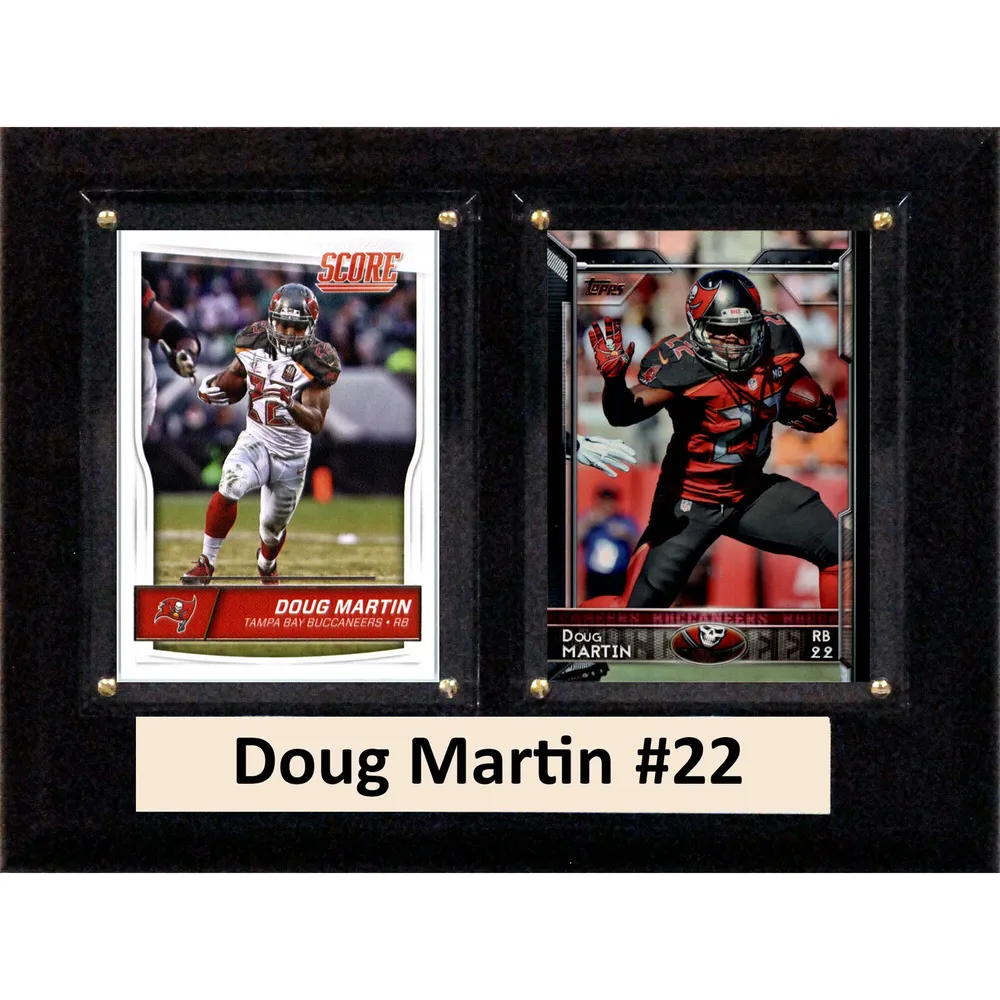 Lids Doug Martin Tampa Bay Buccaneers 6'' x 8'' Plaque