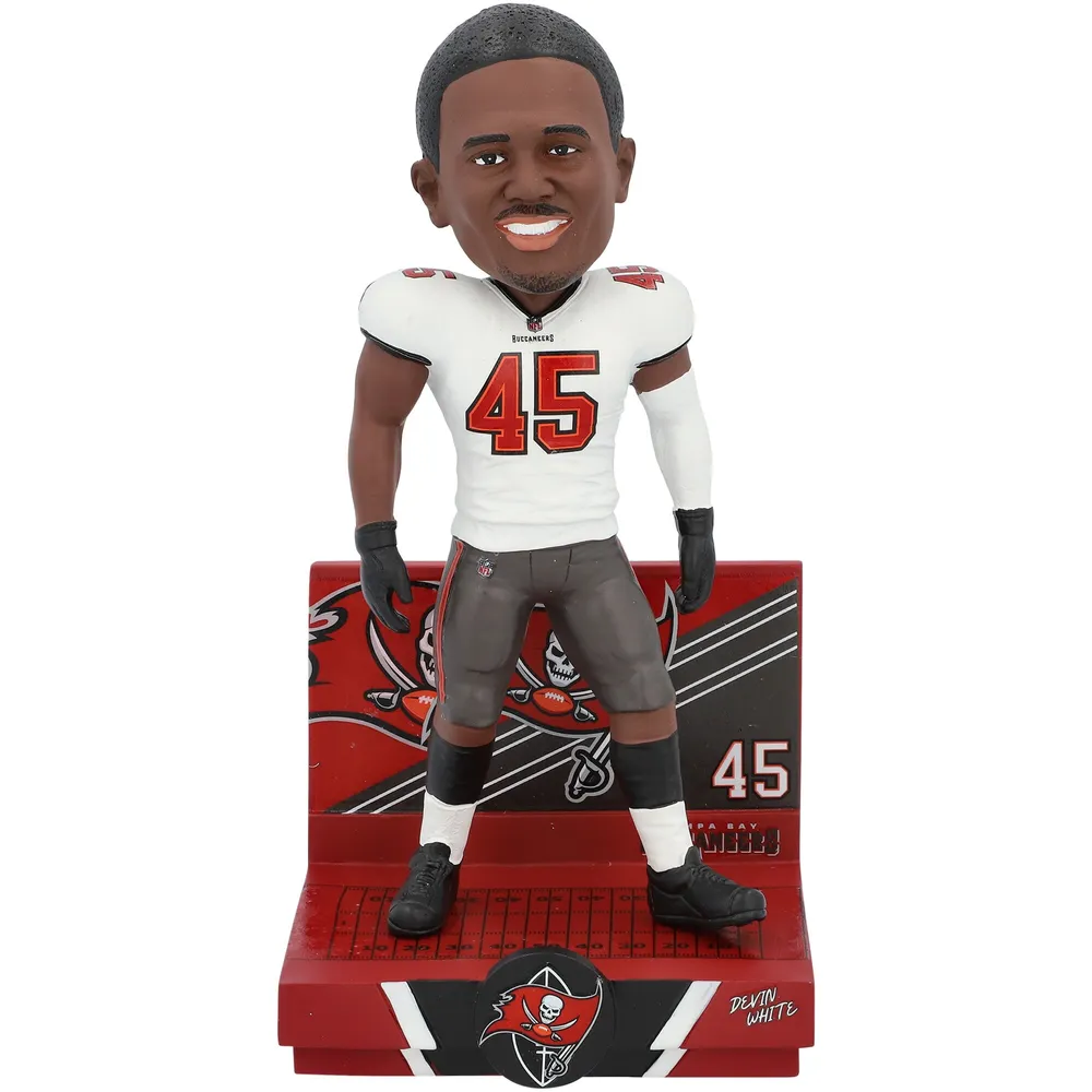 Tampa Bay Buccaneers Nike Game Road Jersey - White - Devin White