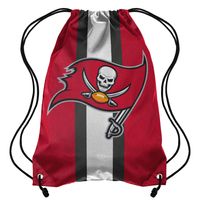 FOCO Tampa Bay Buccaneers Team Stripe - Drawstring Backpack