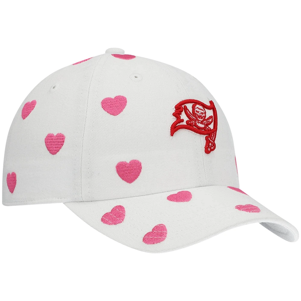 Girls Toddler '47 White Tampa Bay Buccaneers Surprise Clean Up Adjustable Hat