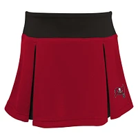 Girls Toddler Red Tampa Bay Buccaneers Spirit Cheer Two-Piece Cheerleader Set with Bloomers