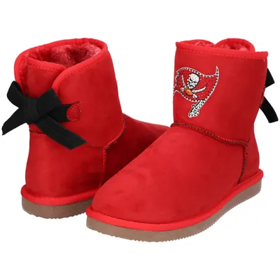 Tampa Bay Buccaneers Cuce Girls Youth Low Team Ribbon Boots