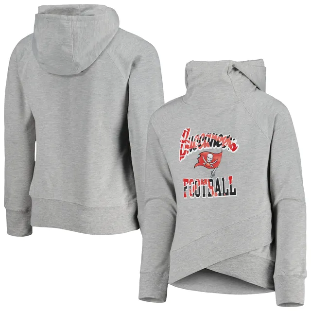 NFL Philadelphia Eagles Girls' Gray Tie-Dye Crop Hooded Sweatshirt - XS