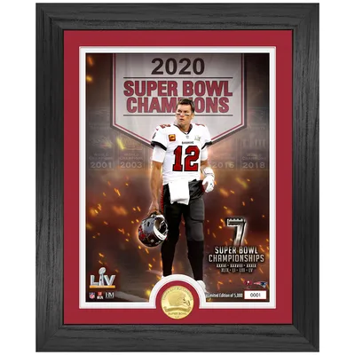 Lids Tom Brady Highland Mint 7-Time Super Bowl Champion Ticket 18