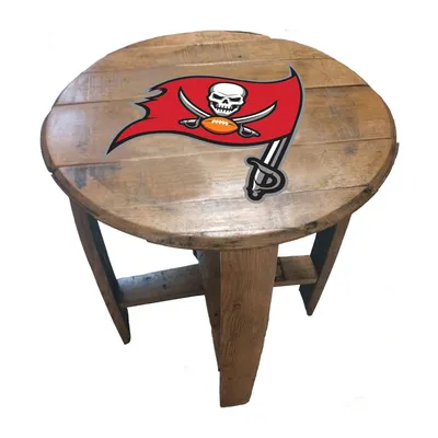 Tampa Bay Buccaneers Imperial Oak Barrel Table