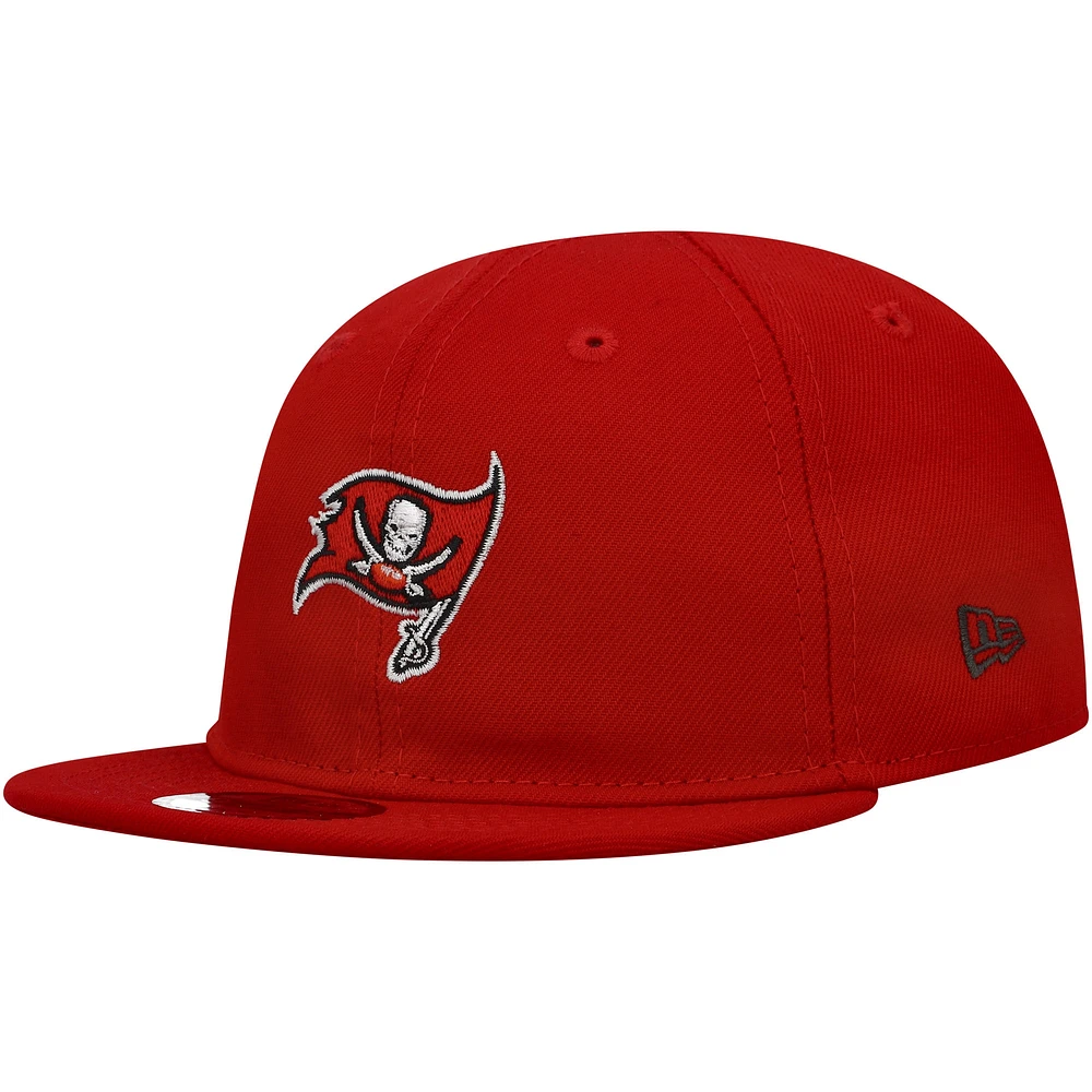 Casquette réglable My 1st 9FIFTY Tampa Bay Buccaneers New Era rouge pour bébé