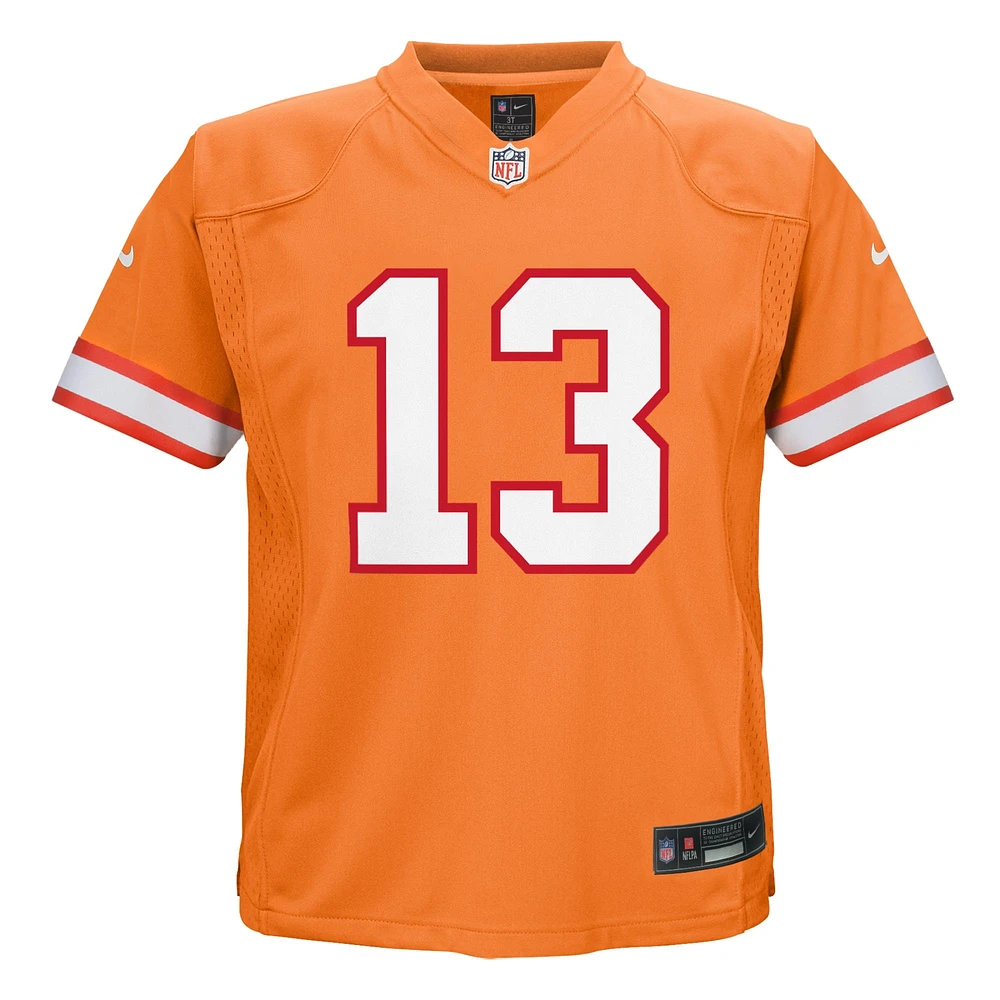 Maillot de match Nike Mike Evans Tampa Bay Buccaneers pour bébé, orange