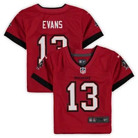 Maillot de match Nike Mike Evans Tampa Bay Buccaneers rouge pour bébé