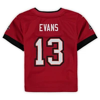 Maillot de match Nike Mike Evans Tampa Bay Buccaneers rouge pour bébé