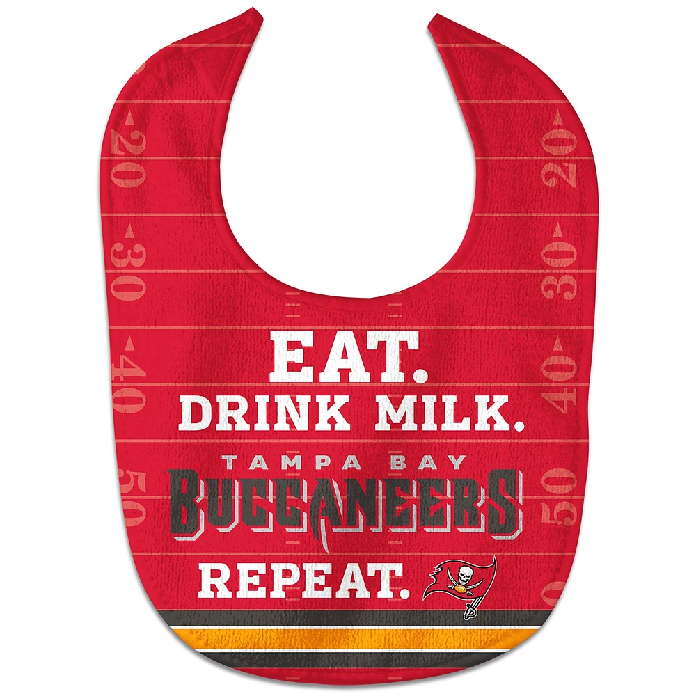 Nourrisson WinCraft Tampa Bay Buccaneers Eat. Boire. Répéter. Dossard All-Pro