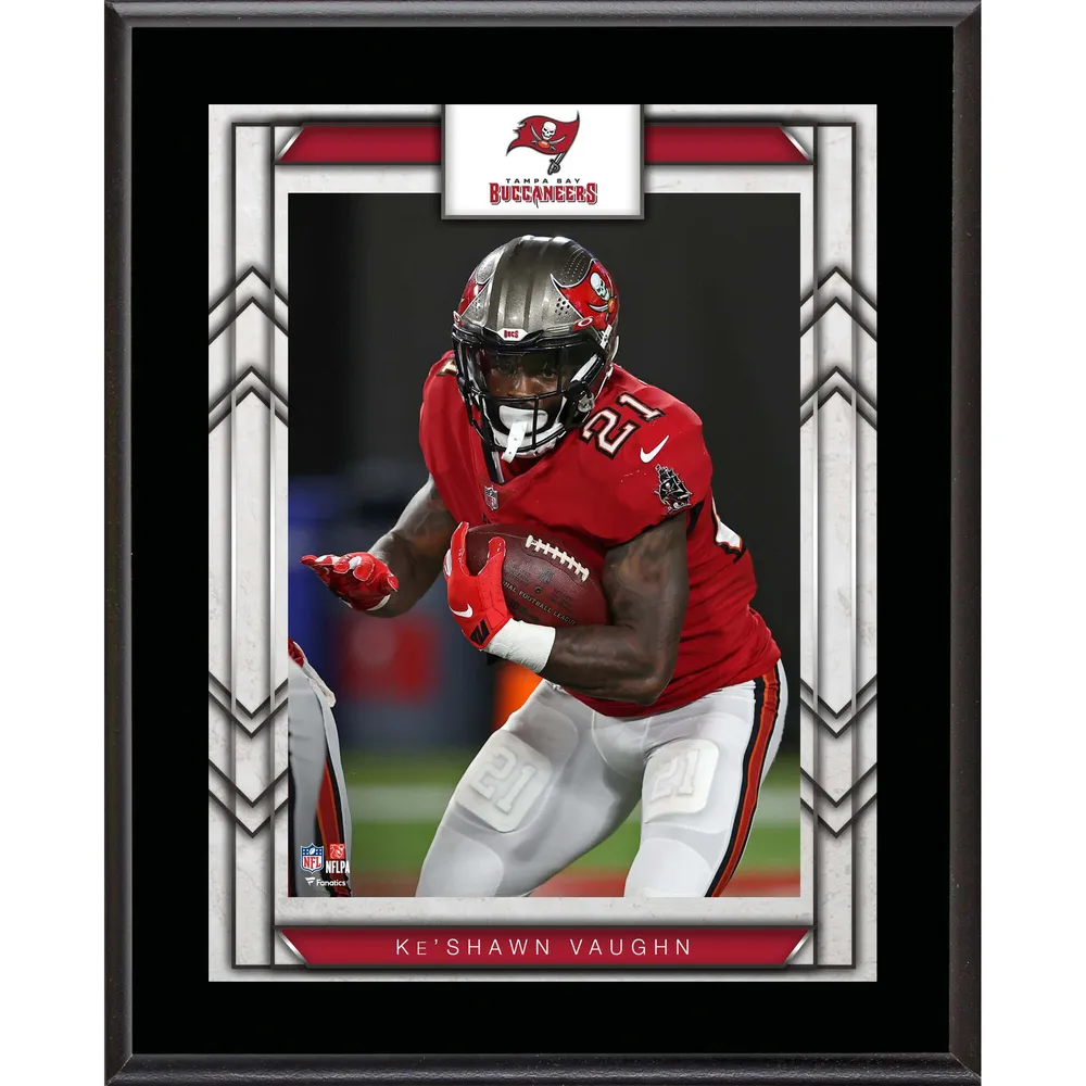 Lids Ke'Shawn Vaughn Tampa Bay Buccaneers Fanatics Authentic 10.5' x 13'  Sublimated Player Plaque