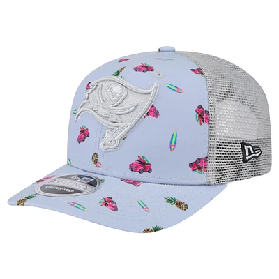 Men's New Era  Light Blue Tampa Bay Buccaneers Adventure Surfboard 9SEVENTY Adjustable Hat
