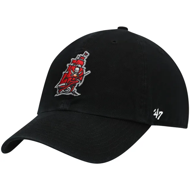 47 Brand Tampa Bay Buccaneers NFL Clean Up Strapback Baseball Cap Dad Hat  NFL Football Caps