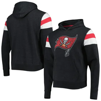 Men's Antigua Red Tampa Bay Buccaneers Victory Pullover Sweatshirt Size: 3XL