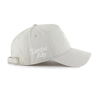 Men's '47 Cream Tampa Bay Buccaneers Foundation Offside Adjustable Hat