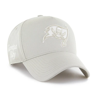 Men's '47 Cream Tampa Bay Buccaneers Foundation Offside Adjustable Hat