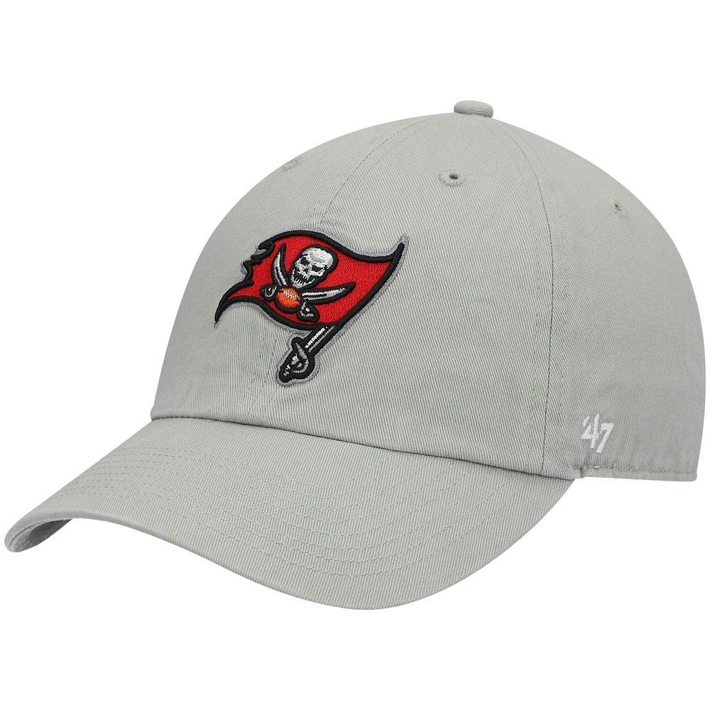 Casquette réglable Clean Up des Buccaneers de Tampa Bay '47 grise pour homme