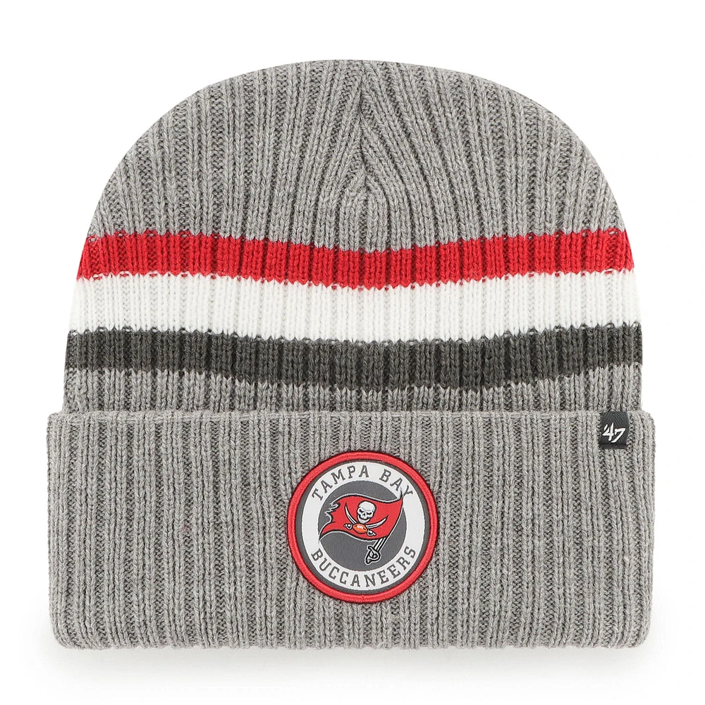 Bonnet en tricot à revers Highline Tampa Bay Buccaneers '47 gris pour homme