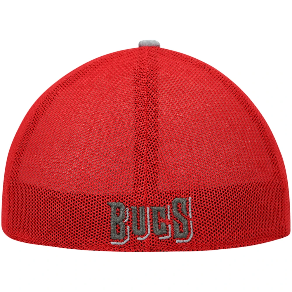 Casquette '47 Heathered Grey/Red Tampa Bay Buccaneers Motivator Flex pour homme