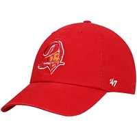 Casquette réglable Clean Up Legacy '47 Red Tampa Bay Buccaneers pour homme