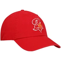 Men's '47 Red Tampa Bay Buccaneers Clean Up Legacy Adjustable Hat