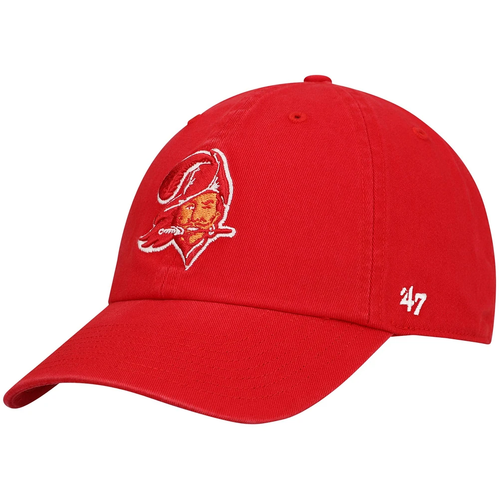 Casquette réglable Clean Up Legacy '47 Red Tampa Bay Buccaneers pour homme