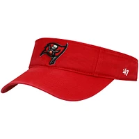 Men's '47 Red Tampa Bay Buccaneers Clean Up Visor