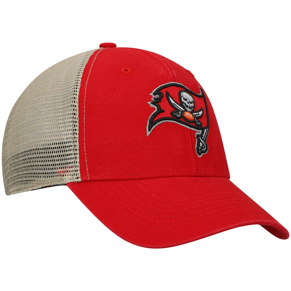 Men's '47 Red Tampa Bay Buccaneers Flagship MVP Snapback Hat