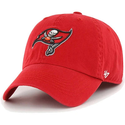 Casquette ajustée rouge Tampa Bay Buccaneers Franchise Logo '47 pour homme