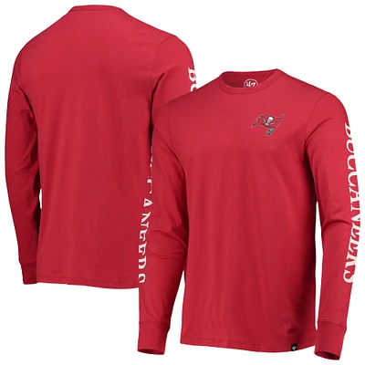 Tampa Bay Buccaneers '47 Franklin Long Sleeve T-Shirt - Red