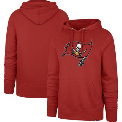 Men's '47 Red Tampa Bay Buccaneers Headline Team - Pullover Hoodie