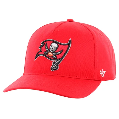 Men's '47 Red Tampa Bay Buccaneers Hitch Adjustable Hat