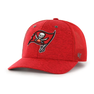 Casquette flex '47 Red Tampa Bay Buccaneers Pixelation Trophy pour homme