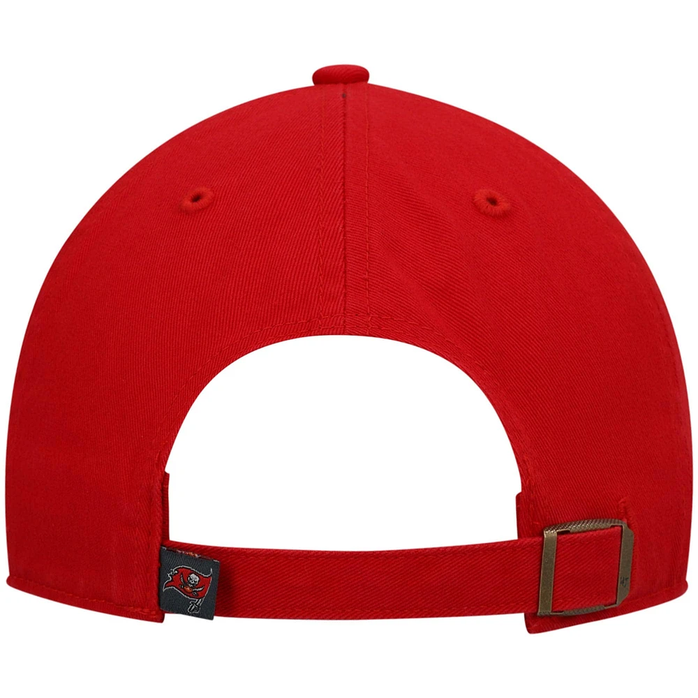 Casquette ajustable avec logo principal Tampa Bay Buccaneers '47 rouge pour homme