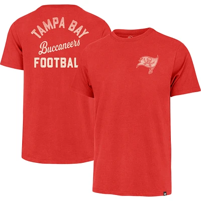 T-shirt '47 Red Tampa Bay Buccaneers Turn Back Franklin pour homme