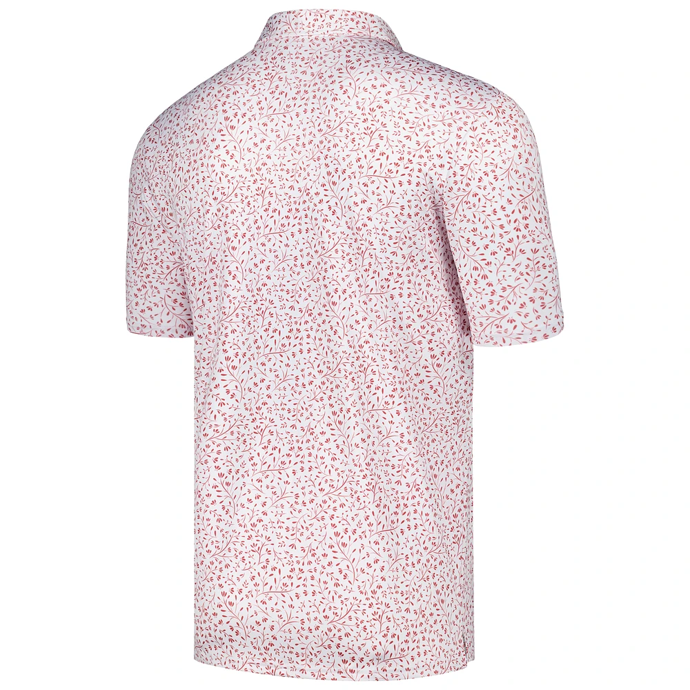 Men's Antigua White Tampa Bay Buccaneers Motion Polo