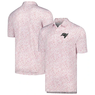 Polo Motion blanc Antigua pour homme des Buccaneers de Tampa Bay