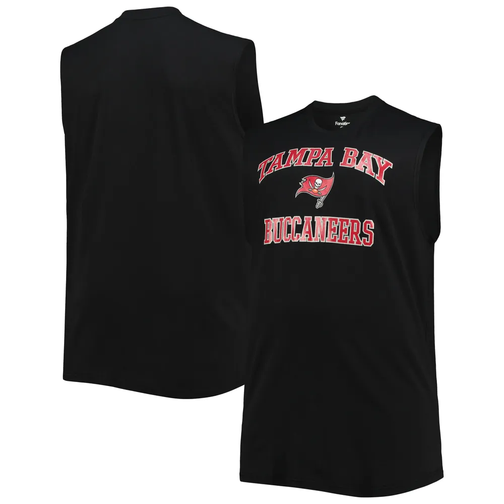 Tom Brady Tampa Bay Buccaneers Fanatics Branded Women's Name & Number  Tri-Blend Tank Top - Heathered Red