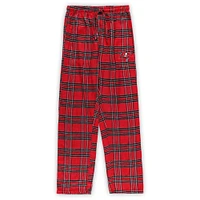 Men's Concepts Sport Red/Black Tampa Bay Buccaneers Big & Tall Flannel Sleep Set