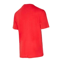 Ensemble de nuit pour homme avec t-shirt et pantalon en flanelle Concepts Sport rouge/étain Tampa Bay Buccaneers Vector